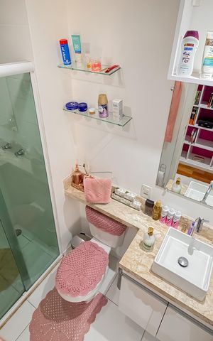 Apartamento à venda com 50m², 2 quartos e 1 vaga Apartamento à venda com 50m², 2 quartos e 1 vagaBanheiro