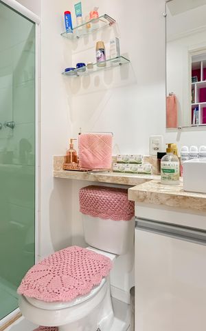 Apartamento à venda com 50m², 2 quartos e 1 vaga Apartamento à venda com 50m², 2 quartos e 1 vagaBanheiro