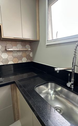 Apartamento à venda com 107m², 2 quartos e 2 vagas Apartamento à venda com 107m², 2 quartos e 2 vagasCozinha