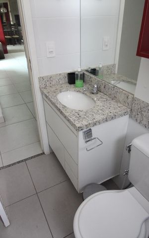 Apartamento para alugar com 85m², 3 quartos e 2 vagasBanheiro