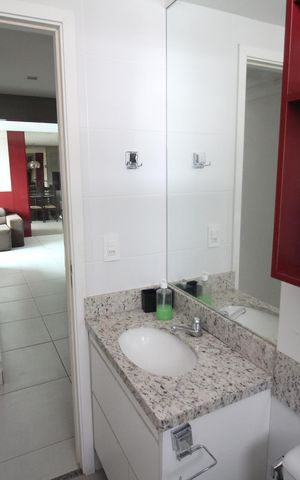 Apartamento para alugar com 85m², 3 quartos e 2 vagasBanheiro