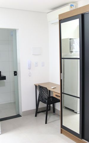 Studio para alugar com 15m², 1 quarto e 1 vagaKitnet