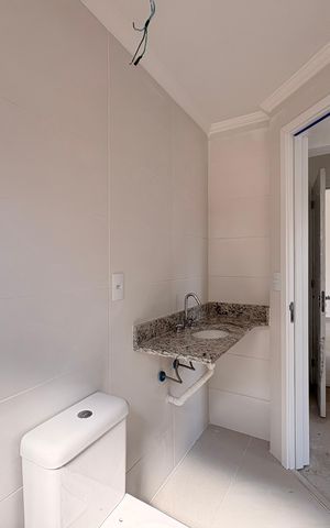 Apartamento à venda com 56m², 2 quartos e 1 vaga Apartamento à venda com 56m², 2 quartos e 1 vagaBanheiro da Suíte