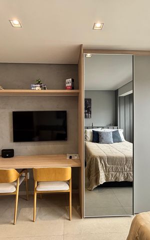 Studio à venda com 25m², 1 quarto e sem vagaStudio