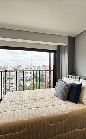 Studio à venda com 25m², 1 quarto e sem vagaStudio