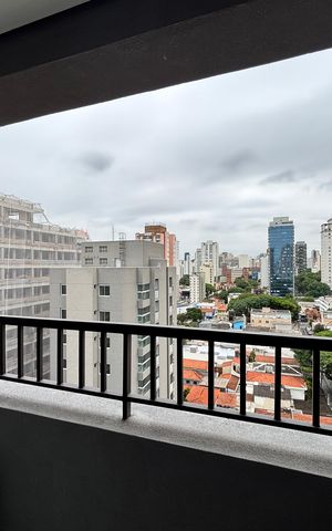 Studio à venda com 24m², 1 quarto e sem vaga Studio à venda com 24m², 1 quarto e sem vagaVaranda