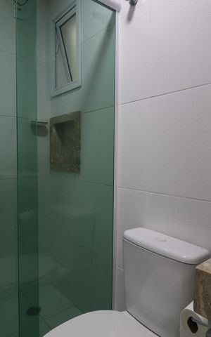 Apartamento à venda com 55m², 2 quartos e 1 vagaBanheiro 2