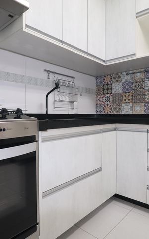 Apartamento à venda com 55m², 2 quartos e 1 vagaCozinha