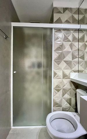 Apartamento à venda com 89m², 3 quartos e 1 vagaBanheiro Social