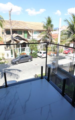 Casa de condomínio à venda com 192m², 3 quartos e 3 vagasQuarto 3 - Varanda