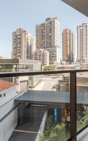 Studio à venda com 27m², 1 quarto e sem vaga Studio à venda com 27m², 1 quarto e sem vagaVaranda