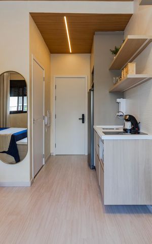 Studio à venda com 27m², 1 quarto e sem vaga Studio à venda com 27m², 1 quarto e sem vagaStudio
