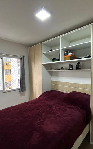 Apartamento à venda com 52m², 2 quartos e 2 vagasQuarto 1