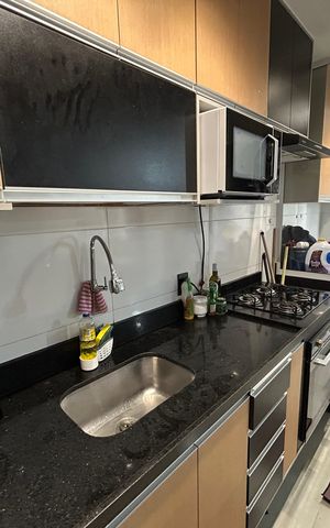 Apartamento à venda com 52m², 2 quartos e 2 vagasCozinha