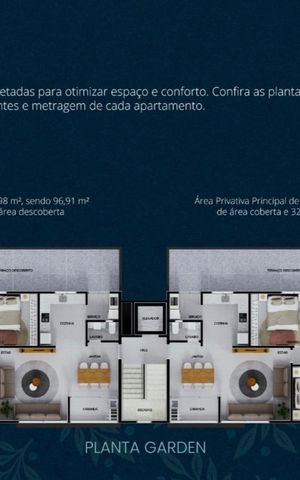Apartamento à venda com 124m², 3 quartos e 2 vagas