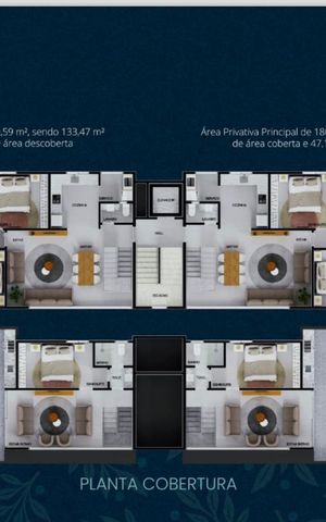 Apartamento à venda com 180m², 4 quartos e 2 vagas