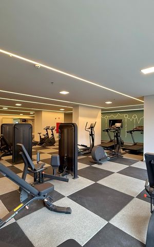 Studio para alugar com 24m², 0 quarto e sem vagaAcademia