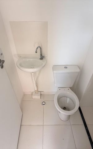 Apartamento à venda com 35m², 2 quartos e sem vaga Apartamento à venda com 35m², 2 quartos e sem vagaBanheiro