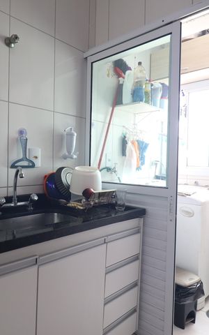Apartamento à venda com 62m², 2 quartos e 1 vagaCozinha