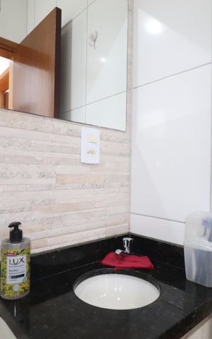 Apartamento à venda com 62m², 2 quartos e 1 vagaBanheiro Social