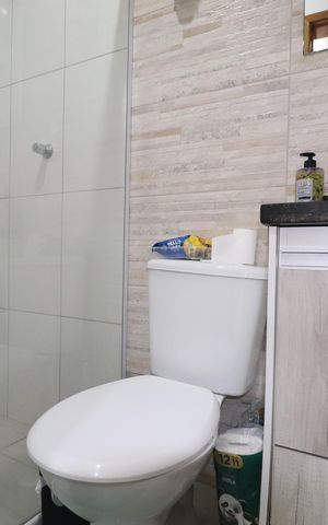 Apartamento à venda com 62m², 2 quartos e 1 vagaBanheiro Social