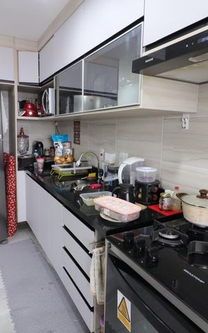 Apartamento à venda com 59m², 2 quartos e 2 vagasCozinha e Área de Serviço