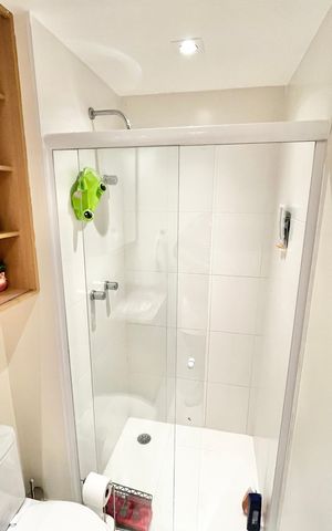 Apartamento à venda com 64m², 2 quartos e 2 vagas Apartamento à venda com 64m², 2 quartos e 2 vagasBanheiro