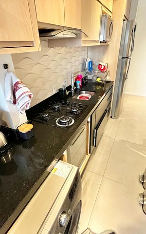 Apartamento à venda com 64m², 2 quartos e 2 vagas Apartamento à venda com 64m², 2 quartos e 2 vagasCozinha