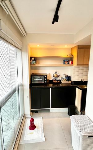 Apartamento à venda com 64m², 2 quartos e 2 vagas Apartamento à venda com 64m², 2 quartos e 2 vagasVaranda da Sala