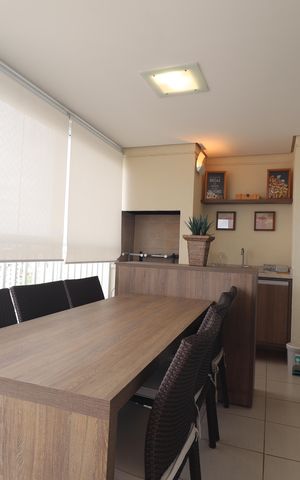 Apartamento para alugar com 123m², 3 quartos e 2 vagasVaranda gourmet
