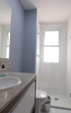 Apartamento para alugar com 123m², 3 quartos e 2 vagasBanheiro 2