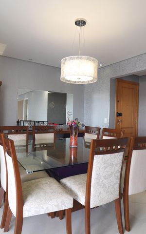 Apartamento para alugar com 123m², 3 quartos e 2 vagasSala