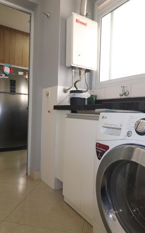 Apartamento para alugar com 123m², 3 quartos e 2 vagasÁrea de Serviço