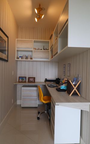 Apartamento para alugar com 123m², 3 quartos e 2 vagasEscritório