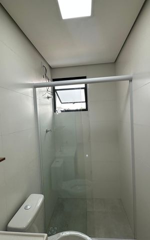 Apartamento para alugar com 60m², 2 quartos e 2 vagas Apartamento para alugar com 60m², 2 quartos e 2 vagasBanheiro da Suíte