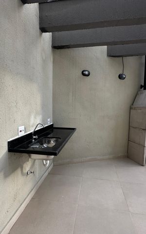Apartamento para alugar com 60m², 2 quartos e 2 vagas Apartamento para alugar com 60m², 2 quartos e 2 vagasÁrea comum - Churrasqueira