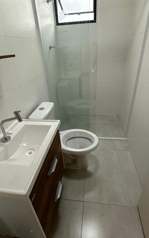 Apartamento para alugar com 60m², 2 quartos e 2 vagas Apartamento para alugar com 60m², 2 quartos e 2 vagasBanheiro da Suíte