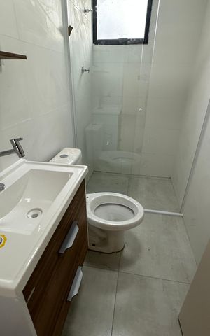 Apartamento para alugar com 59m², 2 quartos e 2 vagas Apartamento para alugar com 59m², 2 quartos e 2 vagasBanheiro da Suíte