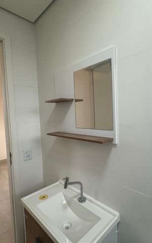 Apartamento para alugar com 59m², 2 quartos e 2 vagas Apartamento para alugar com 59m², 2 quartos e 2 vagasBanheiro da Suíte