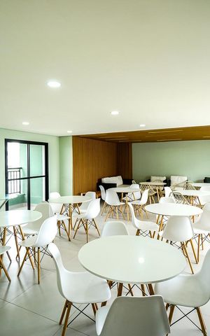 Apartamento à venda com 55m², 2 quartos e 1 vaga Apartamento à venda com 55m², 2 quartos e 1 vagaSalão de festas
