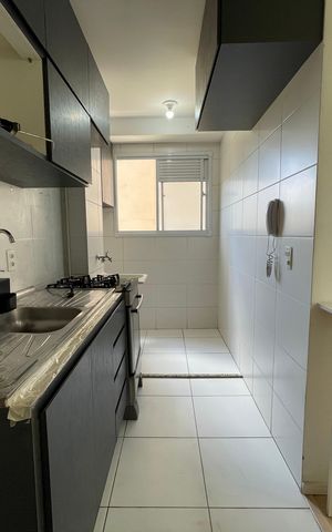 Apartamento à venda com 41m², 2 quartos e sem vagaCozinha e Área de Serviço