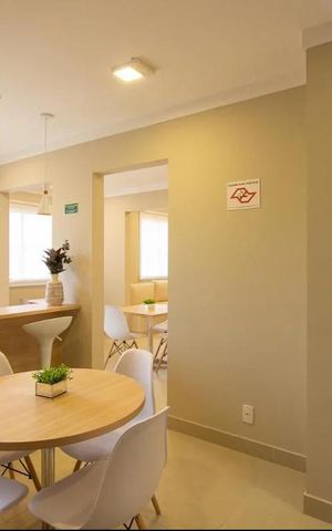 Apartamento à venda com 41m², 2 quartos e sem vagaÁrea comum - Salão de festas