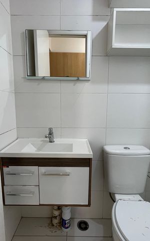 Apartamento à venda com 41m², 2 quartos e sem vagaBanheiro