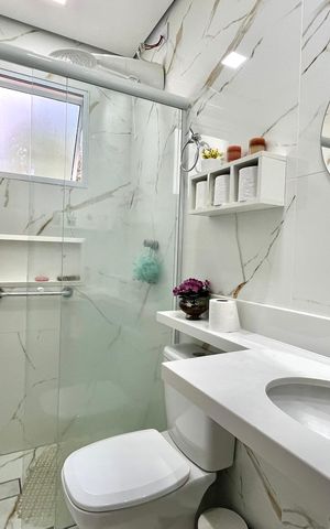 Apartamento à venda com 145m², 3 quartos e 3 vagas Apartamento à venda com 145m², 3 quartos e 3 vagasBanheiro Corredor