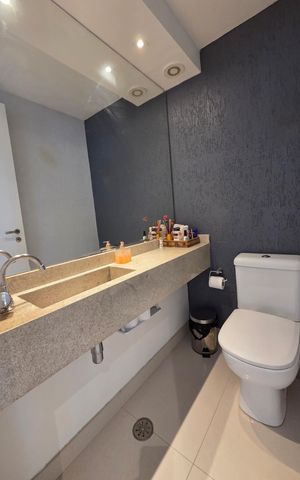 Apartamento à venda com 168m², 3 quartos e 3 vagas