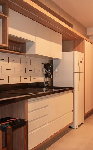 Studio para alugar com 27m², 1 quarto e sem vagaCozinha