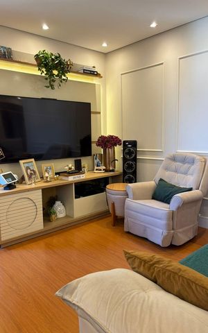 Apartamento à venda com 136m², 3 quartos e 1 vaga