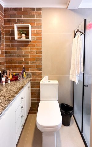 Apartamento à venda com 120m², 4 quartos e 2 vagas Apartamento à venda com 120m², 4 quartos e 2 vagasBanheiro da Suíte 1