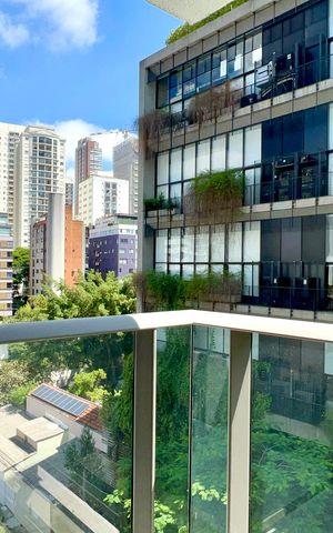 Studio para alugar com 30m², 1 quarto e 1 vaga Studio para alugar com 30m², 1 quarto e 1 vagaVaranda