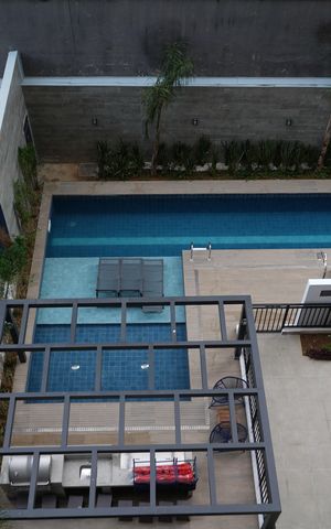 Apartamento para alugar com 37m², 2 quartos e sem vagaSacada